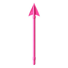 Contemporary Arrow with an Innovative Design in Bri Isolated on Transparent Background