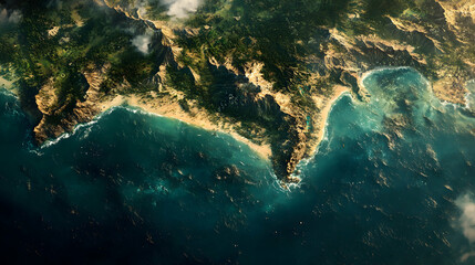 Aerial top view of a continents c  0AE16