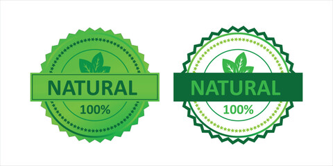 100% Natural Organic Background with Minimalist Text Design for Healthy Lifestyle