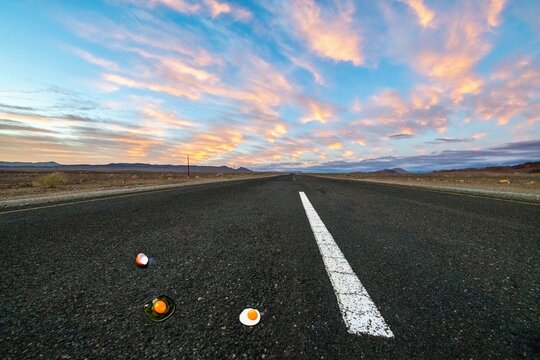 Sunny side up in the desert