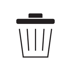 trash can glyph