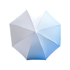 Elegant Compact Beach Umbrella with a Refined Minim Isolated on Transparent Background
