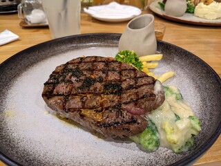 When the steak speaks for itself, you just listen.