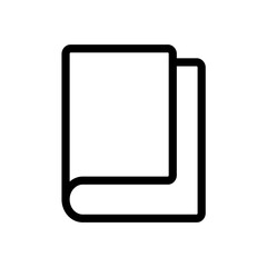 Notebook Outline Icon