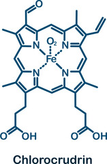 Chemical structure of chlorocrudrin