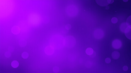 Abstract purple bokeh background soft lights blurred circles