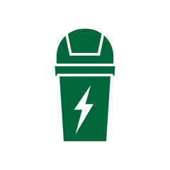 Fototapeta premium trash can color