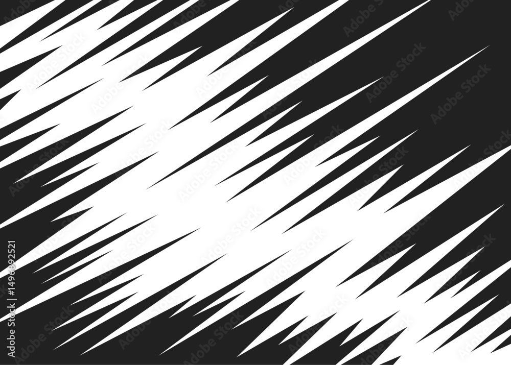 Aufkleber minimalist background with diagonal zigzag line pattern and with some copy space area