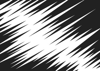 Obraz premium Minimalist background with diagonal zigzag line pattern and with some copy space area