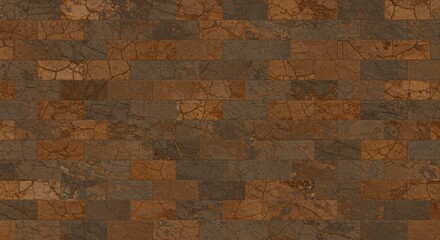 Brown Texture Brick Wall