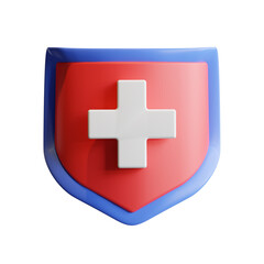 Obraz premium Immune system 3D icon.