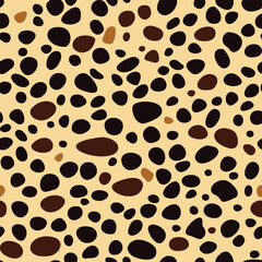 Abstract Pebble Pattern – Seamless Organic Shapes Design