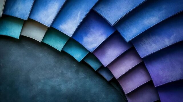 Vibrant Spectrum of Colors in an Artistic Arrangement