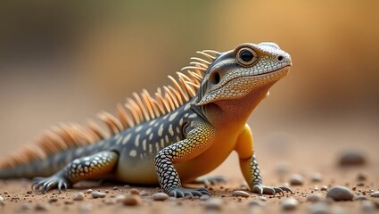 Obraz premium bearded dragon lizard