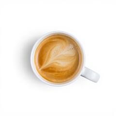 coffee cup isolated on white