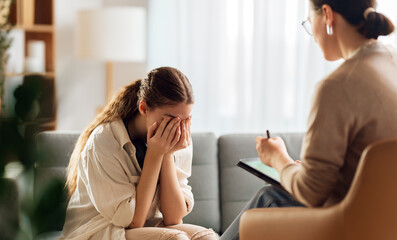 Consultation of the patient with a psychologist