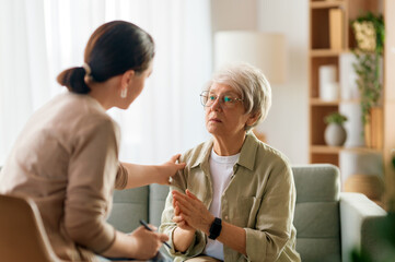 Consultation of the patient with a psychologist