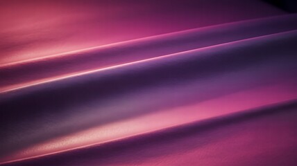Fototapeta premium Abstract Purple and Pink Draped Fabric Texture Background