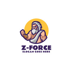 Zeus Force mascot Logo Design