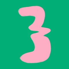 Hand Lettering Font Abjad Ugly Abstract