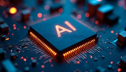 Ai Chip on Circuit Board