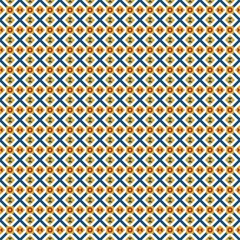 Vibrant Japanese Geometric Diamond Pattern