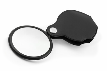Folding Pocket Magnifier on white background