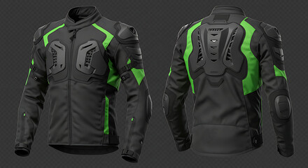 Moto Racing Jacket Armor