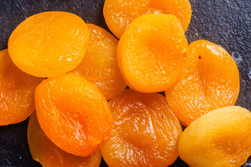 Pile of Delicious Dried Apricots