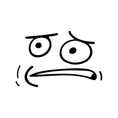 Cartoon Expression Illustration