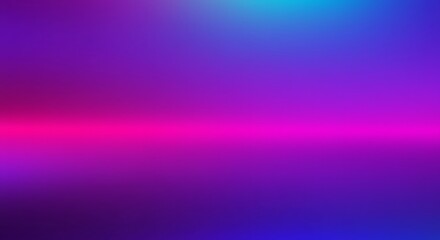 Fototapeta premium Creative Web Banner with Colorful Abstract Waves Panoramic