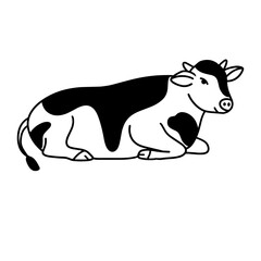 cow vector illustration