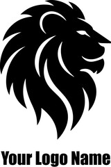 lion icon illustration and vector Design