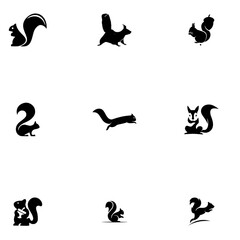 Squirrel vector  logo 6