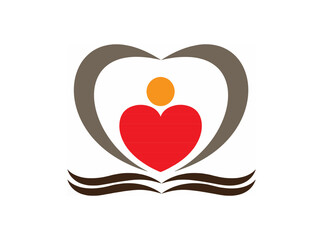 Download Free Heart-Shaped Colored Logo SVG – High-Quality Vector Icon for Branding, Design Projects, and Creative Applications