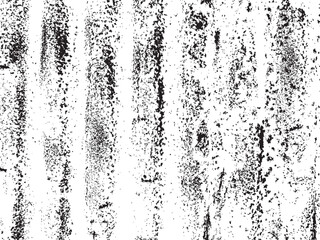 Abstract Black and White Vertical Stripe Silhouette Texture