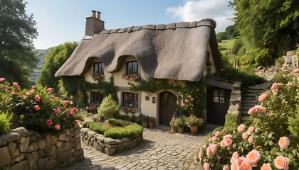 house in the garden