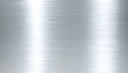 Brushed Metal Texture Background: Silver Gray Metallic Surface