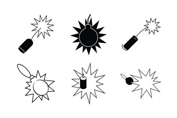 cartoon style dynamite vector illustration clean detonator