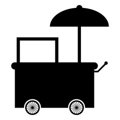 Street Food Cart Icon
