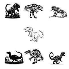 set of hand drawn illustrations