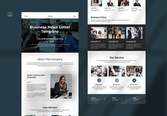 Business News Letter Template