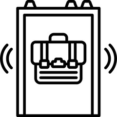 Luggage Scan Icon