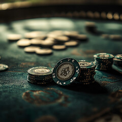 Emerald Casino Chips: A Luxurious Poker Game