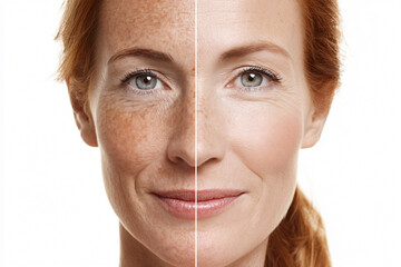 Sun-Damaged Skin Comparison Effects of UV Exposure