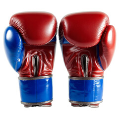 [Transparent Background PNG]Pair of Red and Blue Boxing Gloves