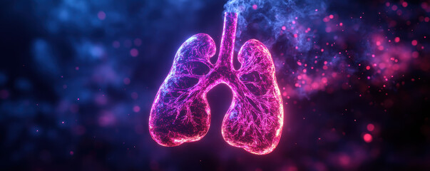 Abstract Lungs with red human bronchial tree structure. Lungs anatomy,left and right bronchus, bronchioles,Medicine cure tuberculosis, pneumonia, asthma. Abstract health care medical concept.
