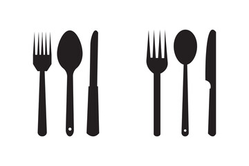 spoon and fork icon vector. spoon, fork and knife icon vector. restaurant sign and symbol