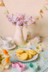 Elegant Floral Tea Party with Vintage Charm