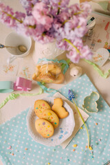 Elegant Floral Tea Party with Vintage Charm